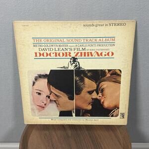 Vintage 1966 Doctor Zhivago Soundtrack Record Album Vinyl LP